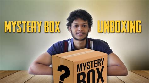 unbox mystery boxes.